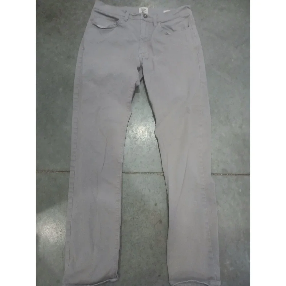 Huckberry Flint and Tinder Pants Mens 30X30 Grey Slim 5 Pocket Twill (Tag 31x32) - Picture 1 of 7